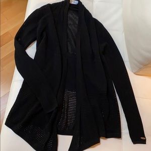 Lacoste Open-front Cardigan for women.